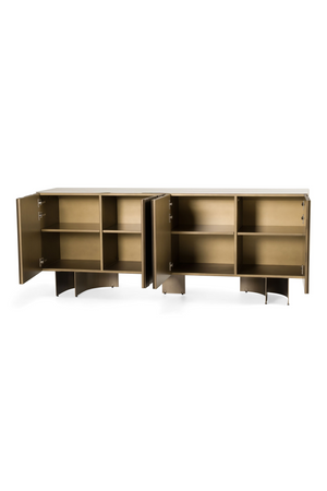 Travertine 4-Door Sideboard | OROA Modern Kiefer | Oroa.com