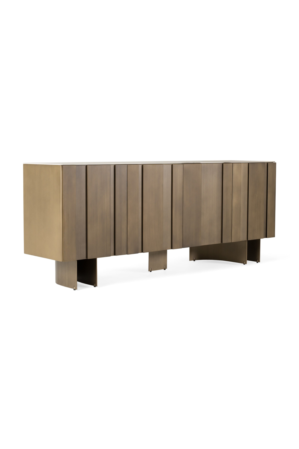 Travertine 4-Door Sideboard | OROA Modern Kiefer | Oroa.com