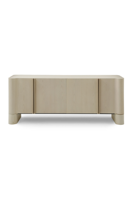 White Oak 4-Door Sideboard | OROA Modern Walbrook | Oroa.com