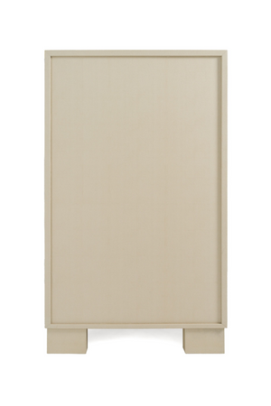 Beige Shagreen 5-Drawer Chest | OROA Modern Cartier | Oroa.com