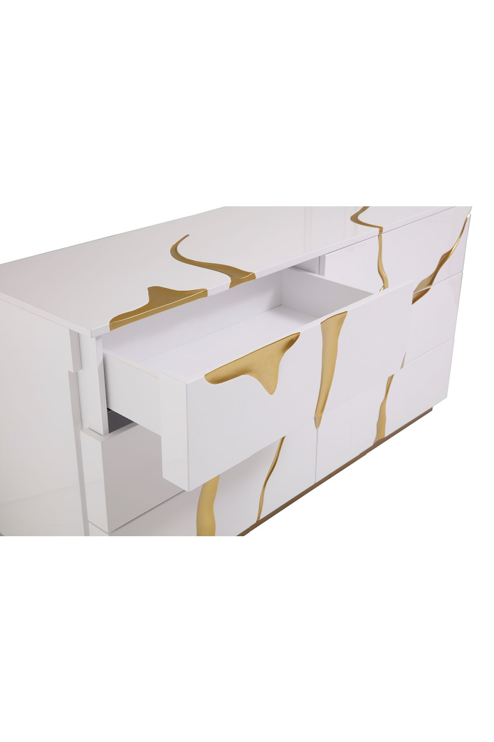 White 6-Drawer Dresser | OROA Modern Aspen | Oroa.com
