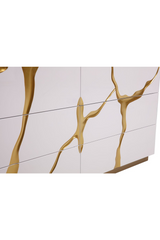 White 6-Drawer Dresser | OROA Modern Aspen | Oroa.com