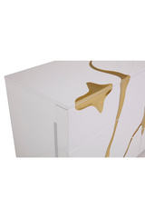 White 6-Drawer Dresser | OROA Modern Aspen | Oroa.com