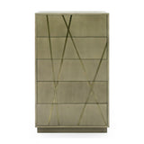 Birch Veneer 5-Drawer Chest | OROA Modern Nixa