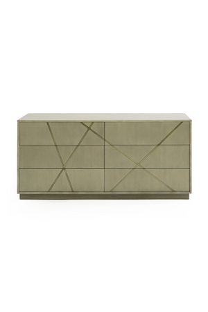 Birch Veneer 6-Drawer Dresser | OROA Modern Nixa | Oroa.com