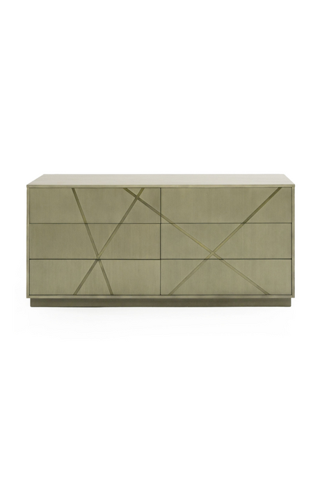 Birch Veneer 6-Drawer Dresser | OROA Modern Nixa | Oroa.com