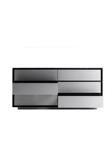 6-Drawer Aluminum Dresser | OROA Modern Concord | Oroa.com