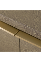 Beige Shagreen 6-Drawer Dresser | OROA Modern Lois | Oroa.com