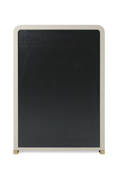 Beige Vegan Leather 4-Drawer Chest | OROA Modern Florence | Oroa.com