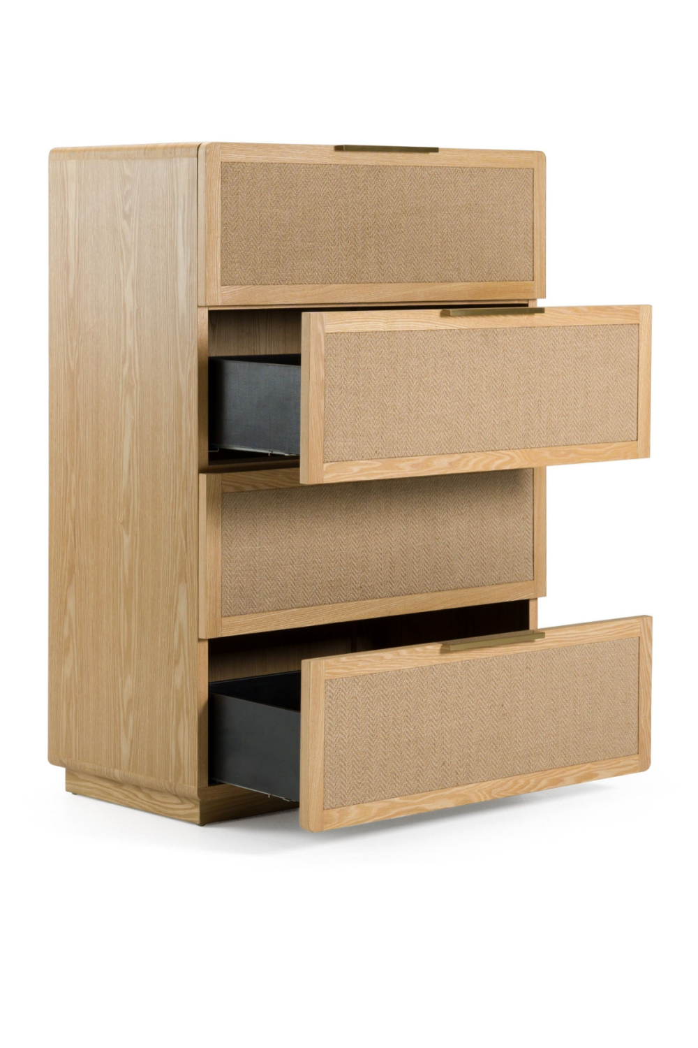 4-Drawer Rattan Chest | OROA Modern Gavin | Oroa.com