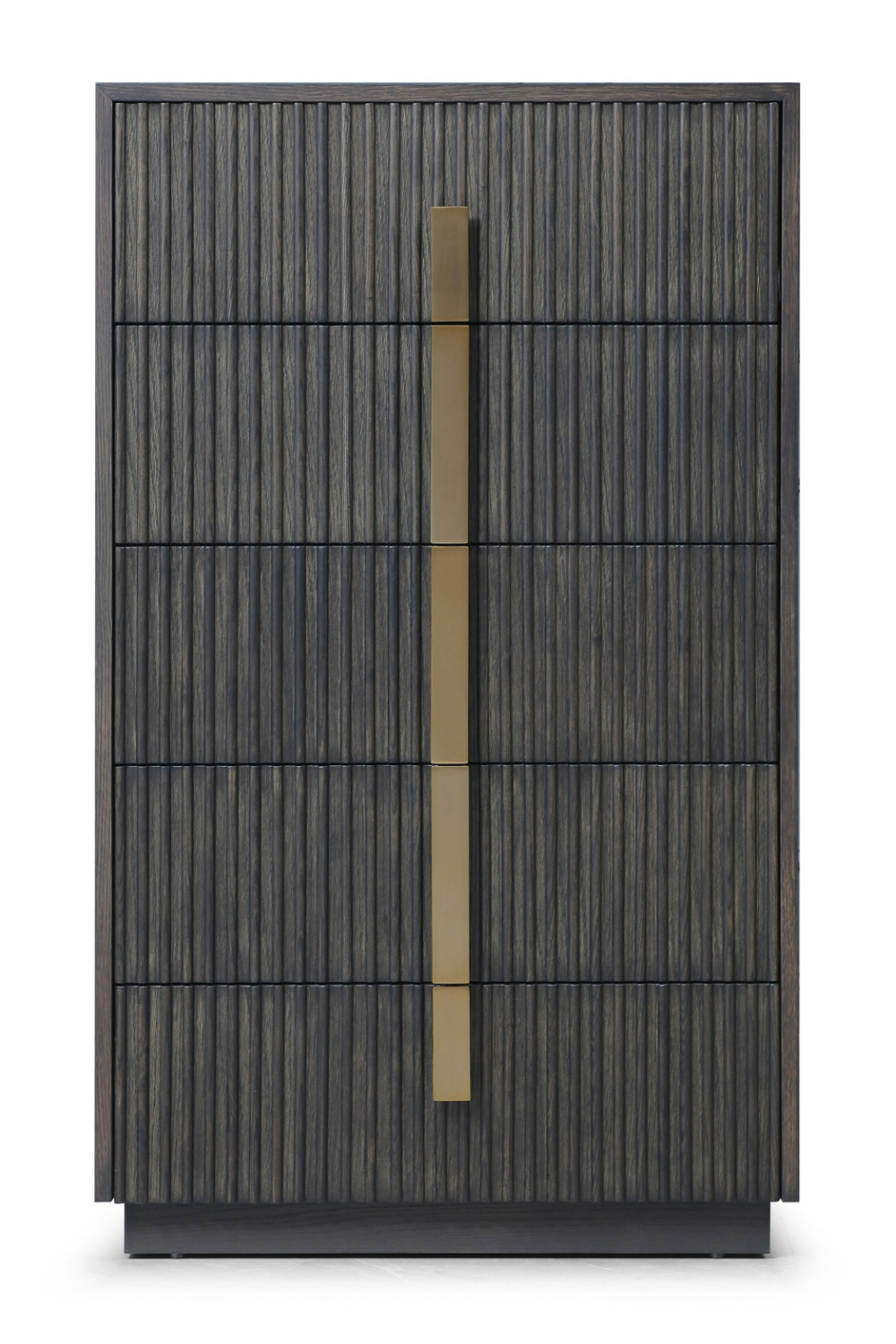 Distressed Black 5-Drawer Chest | OROA Modern Hortman | Oroa.com