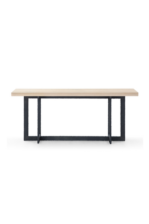 Natural Oak Veneer Console Table | OROA Modern K8963 | Oroa.com