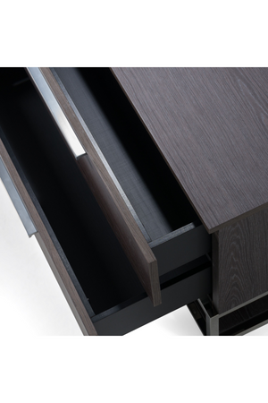 2-Drawer Wooden Nightstand | OROA Modern Helenora | Oroa.com