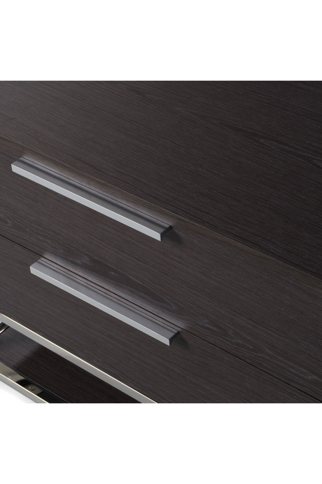 2-Drawer Wooden Nightstand | OROA Modern Helenora | Oroa.com