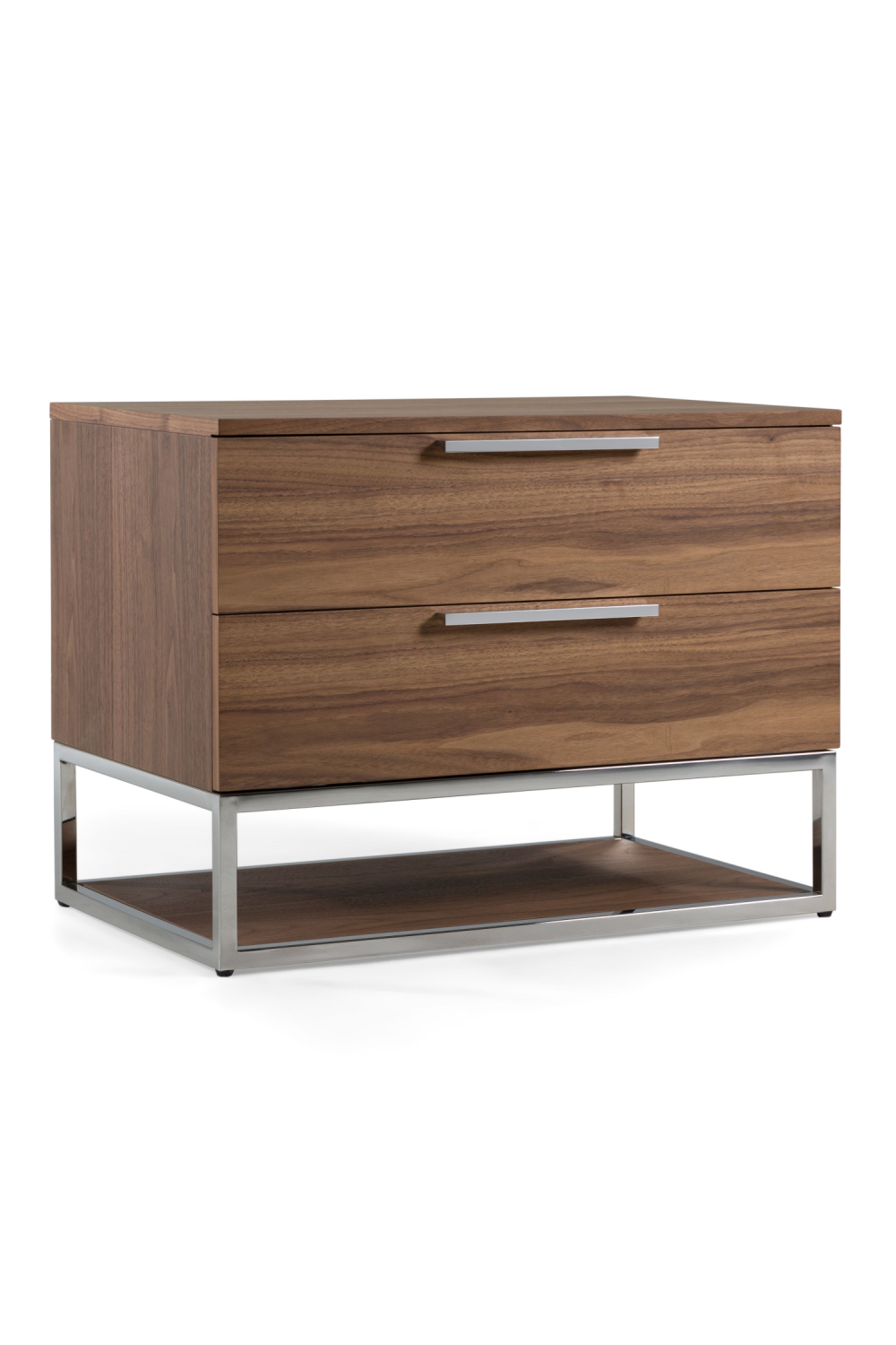 2-Drawer Wooden Nightstand | OROA Modern Helenora | Oroa.com
