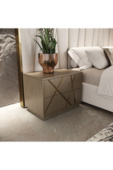 Birch Veneer 2-Drawer Nightstand | OROA Modern Nixa |  Oroa.com