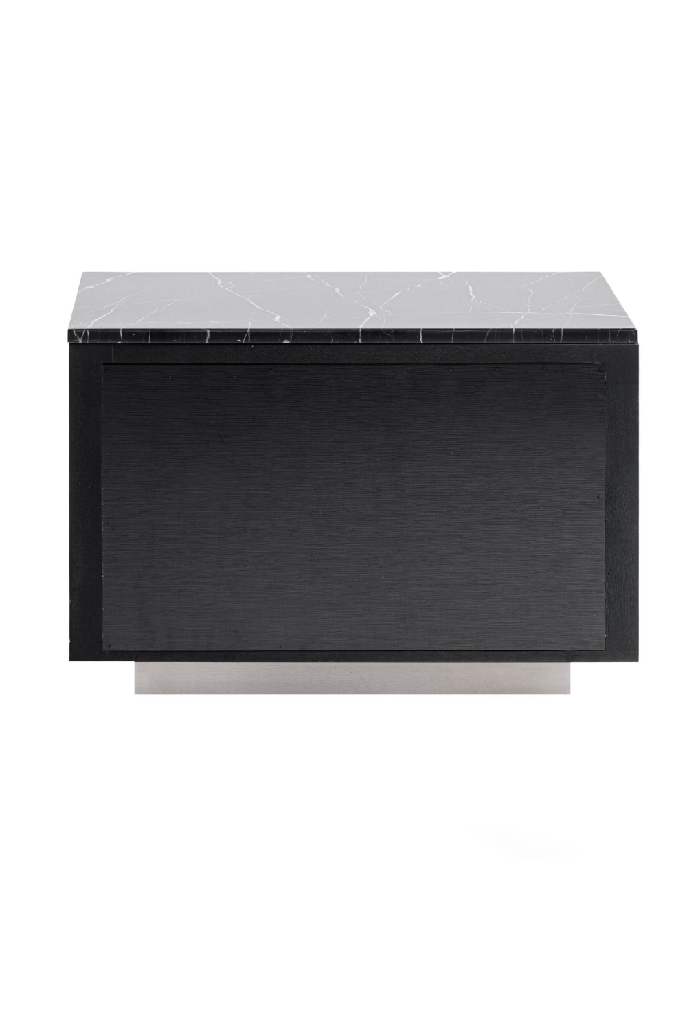 2-Drawer Aluminum Nightstand | OROA Modern Concord | Oroa.com