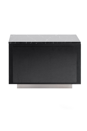 2-Drawer Aluminum Nightstand | OROA Modern Concord | Oroa.com