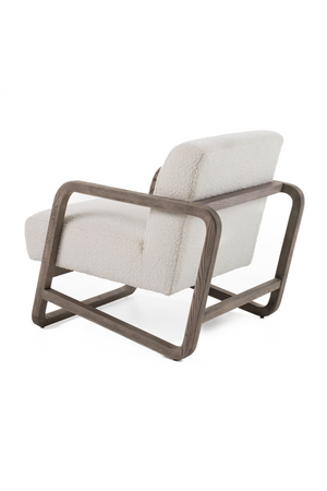 Gray Wood Framed Accent Chair | OROA Modern Wilber | Oroa.com