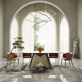 Ceramic Top Dining Table | OROA Modern Paulsen