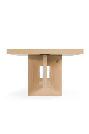 Natural White Oak Dining Table | OROA Modern Mineloa | Oroa.com