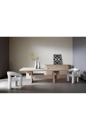 Natural White Oak Dining Table | OROA Modern Mineloa | Oroa.com