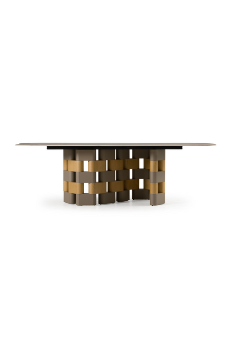 Dark Ceramic Dining Table | OROA Modern Falzone | Oroa.com