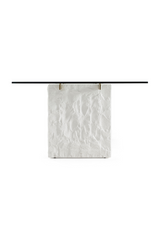 White Fiberglass Dining Table | OROA Modern Ashley | Oroa.com