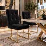 Tufted Dining Chairs (2) | OROA Modern Legend