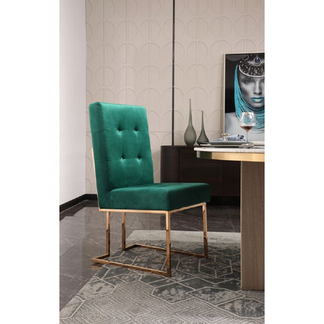 Tufted Dining Chairs (2) | OROA Modern Legend