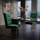 Tufted Dining Chairs (2) | OROA Modern Legend