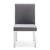 Velvet Dining Chairs (2) | OROA Modern Reba