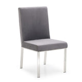 Velvet Dining Chairs (2) | OROA Modern Reba