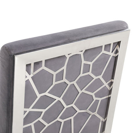 Velvet Dining Chairs (2) | OROA Modern Reba