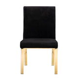 Velvet Dining Chairs (2) | OROA Modern Reba