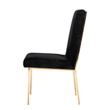 Velvet Dining Chairs (2) | OROA Modern Reba