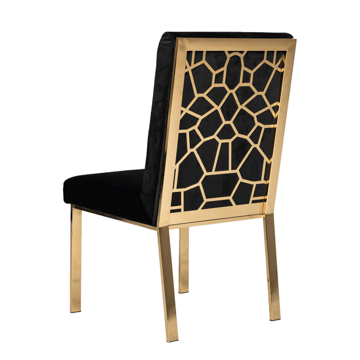 Velvet Dining Chairs (2) | OROA Modern Reba