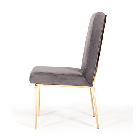 Velvet Dining Chairs (2) | OROA Modern Reba