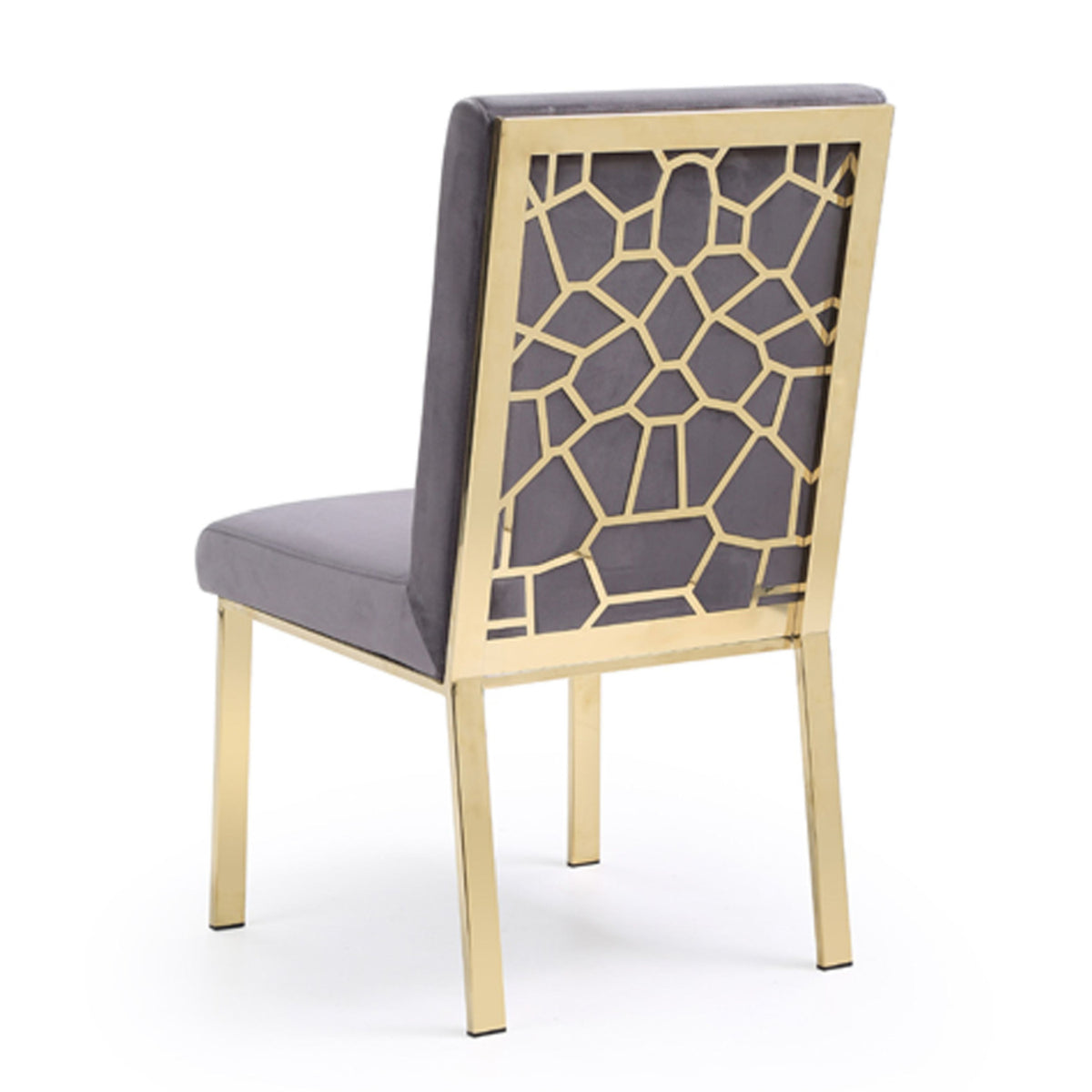 Velvet Dining Chairs (2) | OROA Modern Reba
