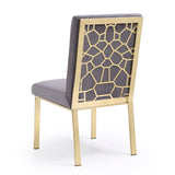Velvet Dining Chairs (2) | OROA Modern Reba