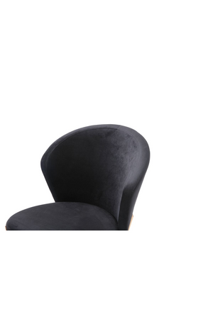 Velvet Shell Dining Chairs (2) | OROA Modern Nadia | Oroa.com
