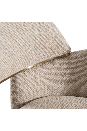 Beige Fabric Dining Chair | OROA Modern Ashley | Oroa.com