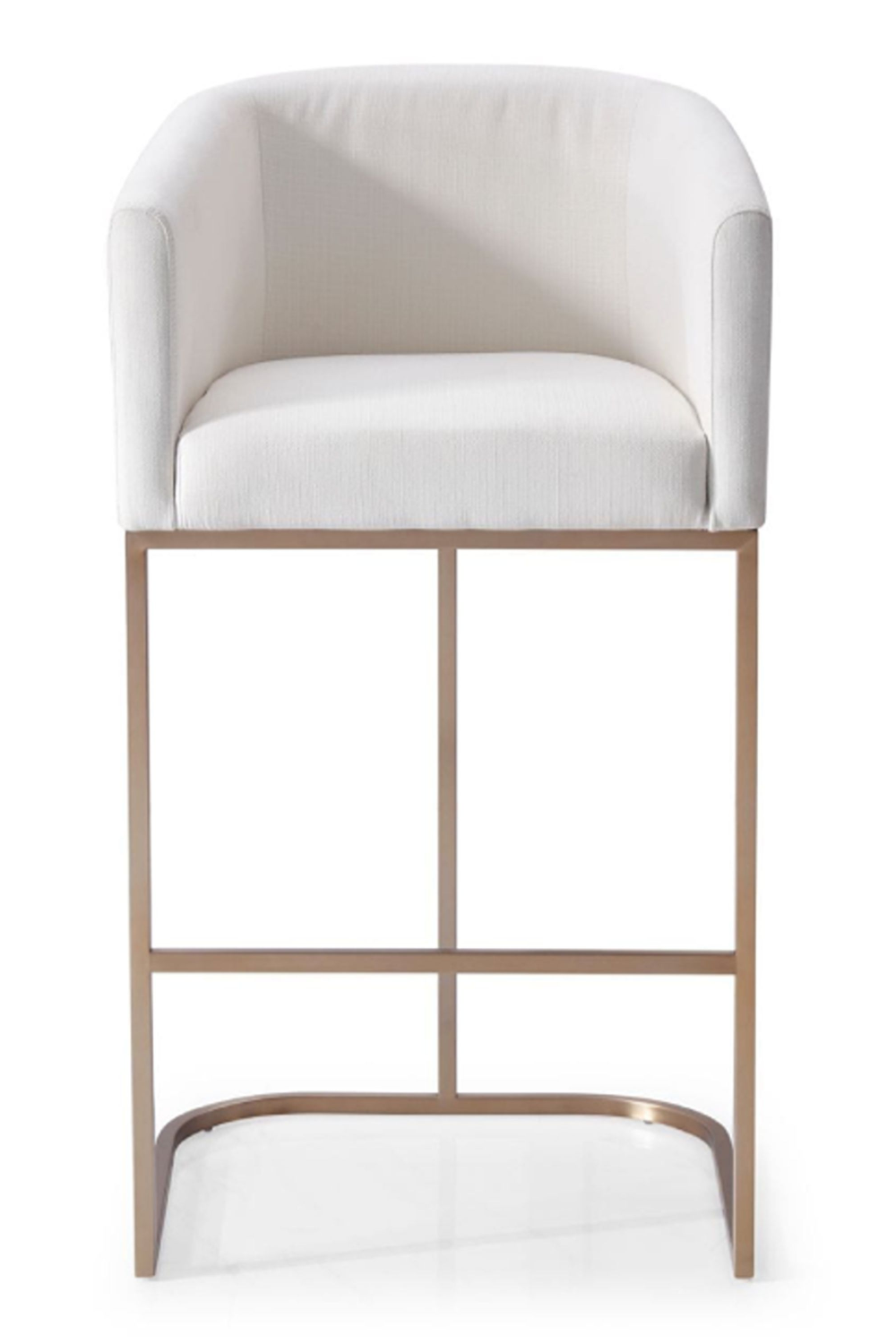 White Fabric Bar Chair | OROA Modern Yukon | Oroa.com