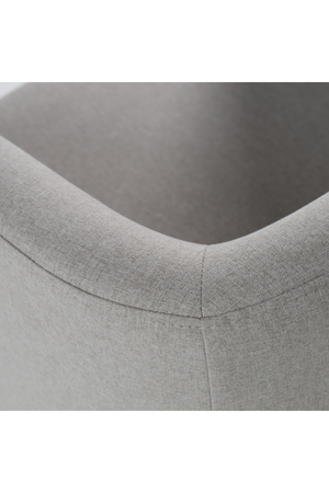 U-Shaped Brass Base Dining Chair | OROA Modern Yukon | Oroa.com