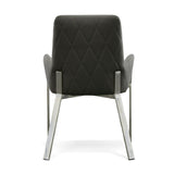 Modern European furniture - Bonded Leather Dining Armchair  - www.oroa.com