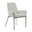 Modern European furniture - Bonded Leather Dining Armchair  - www.oroa.com