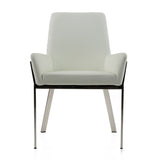 Modern European furniture - Bonded Leather Dining Armchair  - www.oroa.com