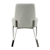 Modern European furniture - Bonded Leather Dining Armchair  - www.oroa.com