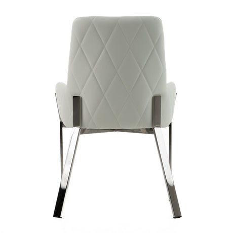 Modern European furniture - Bonded Leather Dining Armchair  - www.oroa.com