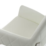Modern European furniture - Bonded Leather Dining Armchair  - www.oroa.com